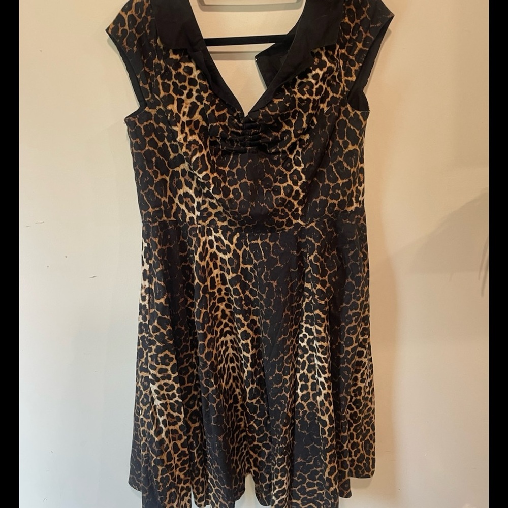 Hell bunny leopard size 14 worn twice